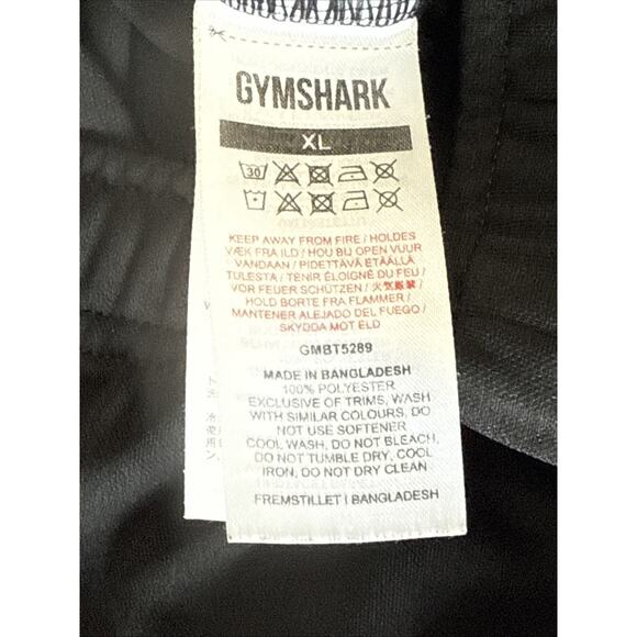 Gymshark Men's Drawstring Pocket Joggers Black Workout Size XL - Picture 6 of 6